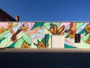 Together Again - mural by Britt Flood
