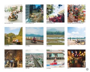 “Vietnam, December 2018” by Phong Dinh - A series of 12 photos of various cities in Vietnam